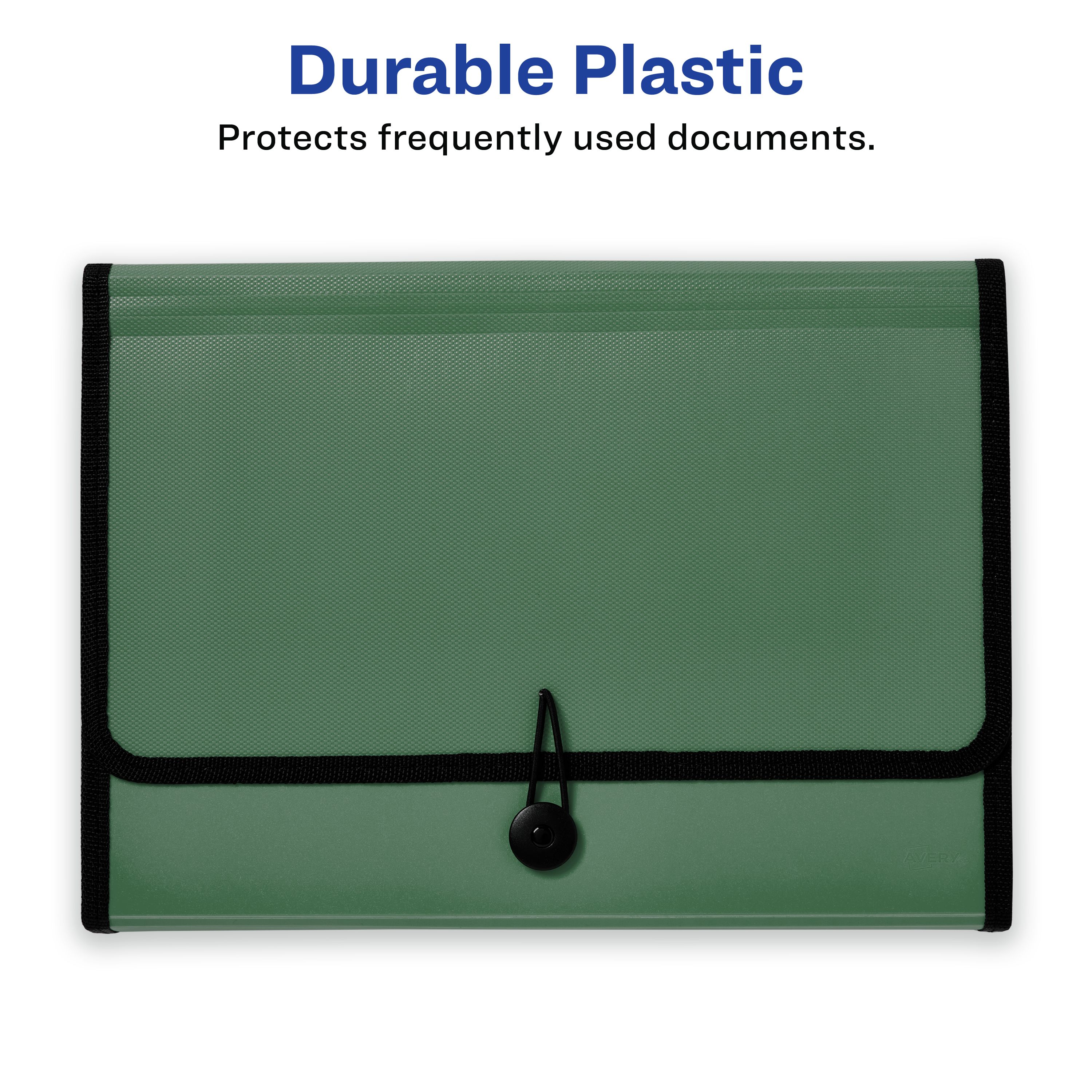 Expanding File Folder, 13-Pocket, Sage 73555 | Avery